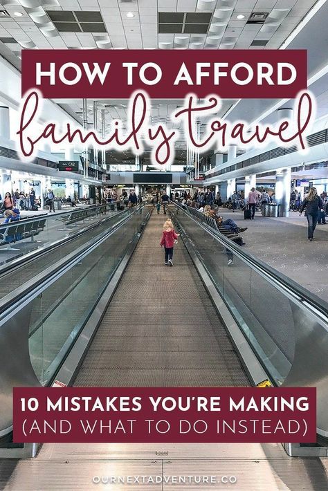 How to Afford Family Travel on a Budget: our 10 best tips for affordable travel with kids. #budgettravel #familyvacation #travelwithkids #familytravel #traveltips // Family Travel Tips | Affordable Destinations | Travel with Kids | Family Vacation Ideas | Travel Credit Cards | Flights with Points | Travel Hacking | Travel on a Budget | Worldschooling | Family Travel Bloggers | Traveling on a Budget | Printable Travel Planner | Cheap Flights | Family Hotels How To Budget For Vacation, Saving For Vacation Ideas, Best Travel Ideas, Budget Vacation Families, Family Vacation Tips, How To Travel For Cheap, Travelling On A Budget, How To Travel On A Budget, Family Holiday Destination