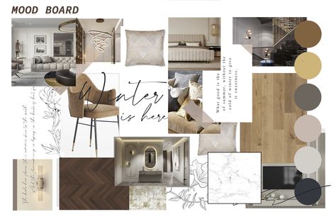 New Classic Mood Board, Neo Classic Mood Board, New Classic Furniture Salon, Interior Design New Classic, Luxury Mood Board, Classic Moodboard, Neoclassic Interior Design, New Classic Interior, Neo Classical Interiors