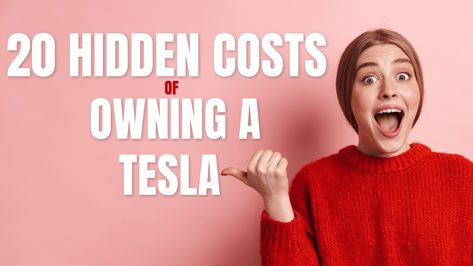 When it comes to the futuristic allure of these high-tech electric vehicles, often masked, or at least not fully understood prior to purchase, are the various hidden costs of owning a Tesla. Let’s take a look at the often overlooked expenses that come with owning a Tesla, allowing you to make a more informed decision… The post 20 Hidden Costs of Owning a Tesla appeared first on Fiology. Tesla Owner, Discount Tires, Disruptive Technology, Car Purchase, Tesla Car, Tesla S, Toyota Avalon, Electric Vehicles, The Switch