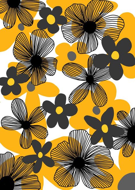 Floral Print Drawing Pattern, Flower Boho Art, Modern Floral Design Pattern, Floral Print Drawing, Boho Flower Pattern, Abstract Floral Print Pattern, Boho Designs Pattern Art, Boho Floral Pattern, Bohemian Print Patterns