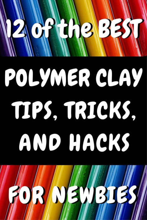 Polymer Clay 101, How To Store Polymer Clay, Sculpey Clay Ideas Tutorials, Polymer Clay Hacks, Diy Polymer Clay Jewelry, Oven Clay Ideas, Polymer Clay Figures Tutorial, Polymer Clay Tips And Tricks, Things To Make With Polymer Clay