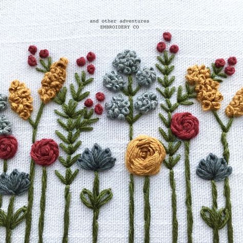 Corak Sulaman, Modern Hand Embroidery Patterns, Hand Embroidery Patterns Free, Pola Bordir, Hand Embroidery Patterns Flowers, Floral Embroidery Patterns, Hand Embroidery Videos, Basic Embroidery Stitches, Hand Embroidery Kit