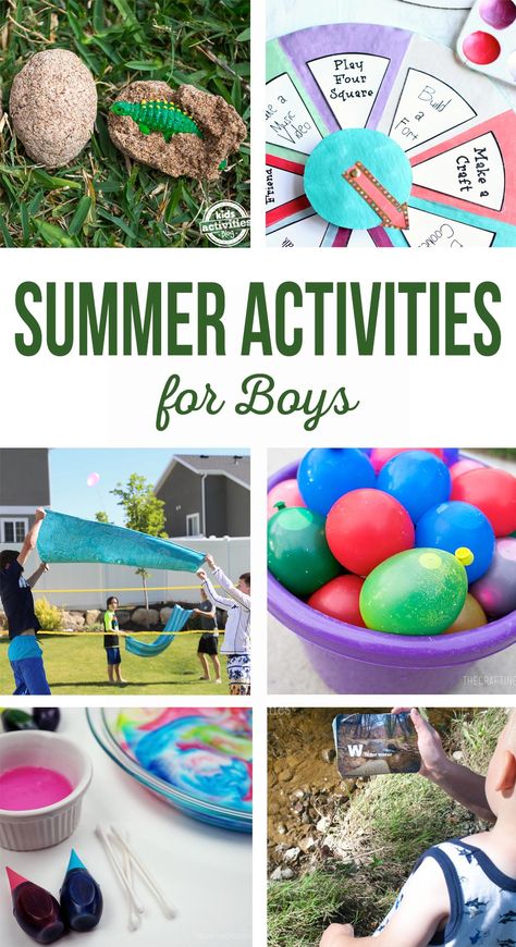 Summer Activities For Boys 6-8, Summer Activities For Boys 8-10, Summer Activities For Kids 10-12, Activities For Boys 8-10, Crafts For Boys 6-8, Summer Activities For Kids 8-10, Crafts For Boys 8-10, Boys Activities, Boy Activities