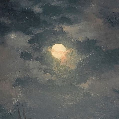 Tumblr, Ivan Konstantinovich Aivazovsky, Ivan Konstantinovich, Moonlight Painting, Favorite Novels, Classic Paintings, October 2, Famous Artists, Community Art