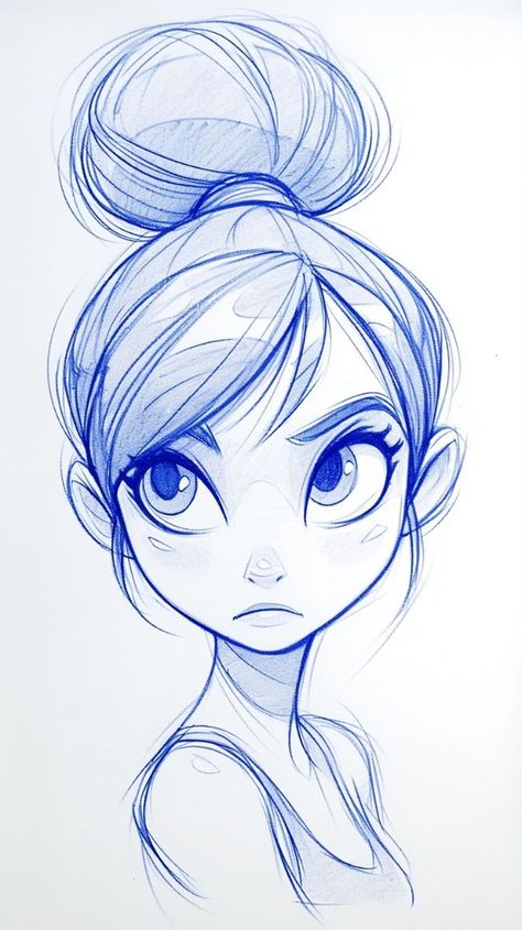 Cameron Mark Sketches, Anime Styles Drawing, Female Character Base Pose Reference, Art Reference Face Photos, Disney Cartoons Drawings, Sketch Reference Photo, Drawing Disney Style, Desenho Cute, Thick Body Base Drawing