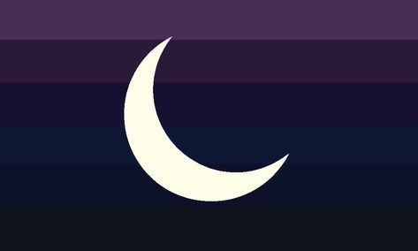 Moon Gender, Gender Pronouns, Gender Flags, Lgbtq Flags, Lgbt Flag, Gender Identity, Pride Flags, To The Moon, The Moon