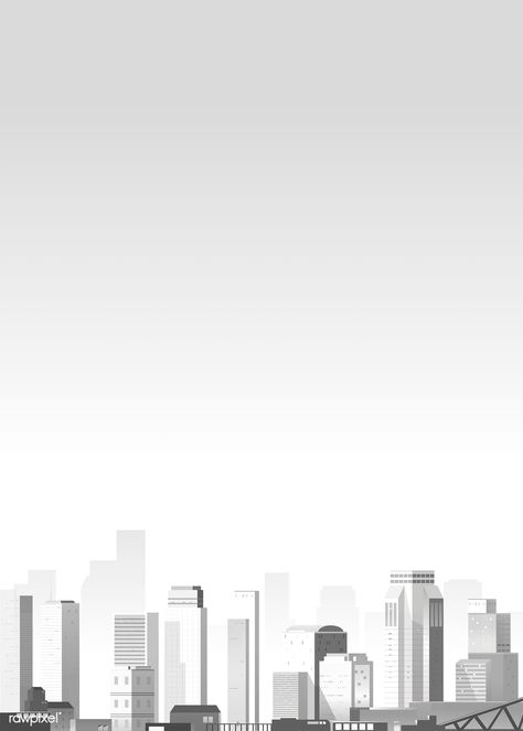 Urban scene in the smog background vector | premium image by rawpixel.com / taus City Pollution, Letterhead Format, Cityscape Silhouette, Illustration City, Architectural Background, Minimalist Wallpaper Phone, City Skyscrapers, Wallpaper City, Cityscape Wallpaper