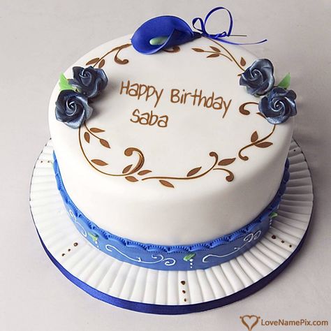 Saba  Name Picture - Best Ever Birthday Cake Images Best Birthday Cake Images, Happy Birthday Cake Writing, Birthday Cake Write Name, Online Birthday Cake, Birthday Cake Images, Birthday Cake Writing, Birthday Cake With Name, Happy Birthday Cake Photo, Cake With Name