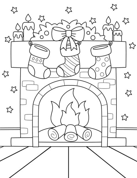 Celebrate the holidays with these free printable Christmas coloring pages for kids. You will find cute kids coloring pages with Christmas themes that feature Santa, snowmen, Christmas wreaths, gingerbread men, Christian themes like the nativity scene, and much more! Whether you are looking for kids coloring pages for younger children like toddlers or preschoolers, teenagers, there are tons of Christmas coloring sheets for everyone. Coloring Pages December, Holiday Colouring Pages, Christmas Coloring Pictures Free Printable, Christmas Cartoon Coloring Pages, Preppy Christmas Coloring Pages, Xmas Colouring Pages Free Printable, Colouring Pages Christmas Free Printable, Winter Color Pages Free Printable, Christmas Scene Drawing Easy