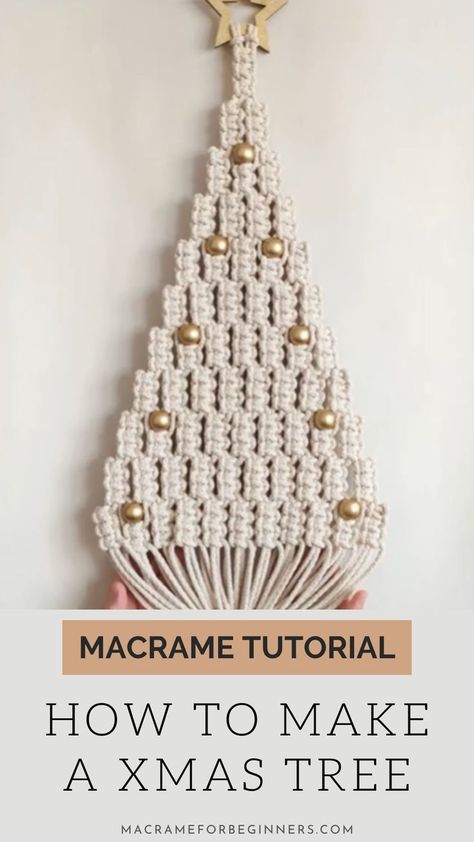 DIY Macrame Spiral Christmas Tree Christmas Tree Macrame Ideas, Macrame Christmas Tree Wall Hanging Pattern Free, Diy Macrame Christmas Tree Wall Hanging, Macrame Tree Wall Hanging, Macarena Christmas Tree, Macrame Christmas Tree Wall Hanging Pattern, Macrame Christmas Tree Free Pattern, Macrame Christmas Tree Pattern Free, Macrame Christmas Tree Wall Hanging Tutorial