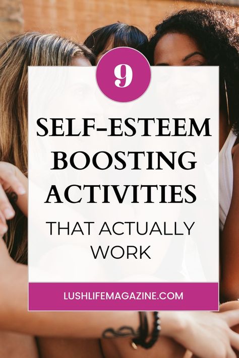 self esteem activities Self Actualization Activities, Self Worth Therapy Activities, Self Development Activities, Confidence Building Activities Elementary, Activities For Self Esteem, Cbt Self Esteem Worksheets, Self Love Games For Women, Affirmation Activities For Adults, Self Efficacy Activities