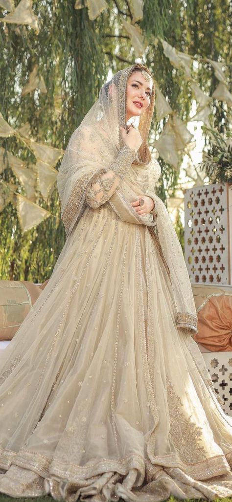 Pastel, Nikah Dress Pakistani, Nikah Dresses, Wedding Dresses Pakistani, Nikah Outfit, Pakistani Bridal Dress, Muslim Bridal, Nikah Dress, Hania Amir
