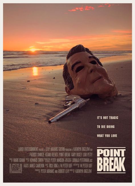 Point Break (1991) [700 x 965] Point Break Movie, Point Break 1991, Cinema Design, Movie Artwork, Bon Film, Best Movie Posters, Septième Art, Point Break, Movie Posters Design
