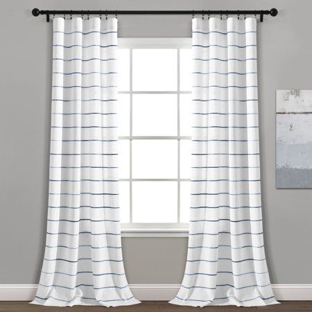 Striped Curtains, Lush Decor, Sheer Curtain Panels, Cotton Curtains, Decor Pillows, Rod Pocket Curtain Panels, Rod Pocket Curtains, Sheer Curtain, Curtain Sets