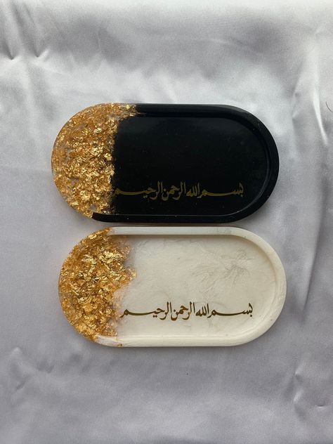 Excited to share this item from my #etsy shop: Bismillah Islamic tray, Tasbeeh tray, Hijab pins trinket tray, resin oval tray, Ramadan gift, Eid gift, Islamic Mother’s Day gift #eidgift #ramadangift #islamicmomgift #tasbeehtray #hijabpinstray #bismillahtray #islamicgift #islamicgifttoyou Oval Tray Resin, Resin Ramadan, Islamic Mother, Resin Oval Tray, Tasbeeh Counter, Daily Dhikr, Trinket Tray Resin, Diy Resin Gifts, Ramadan Vibes