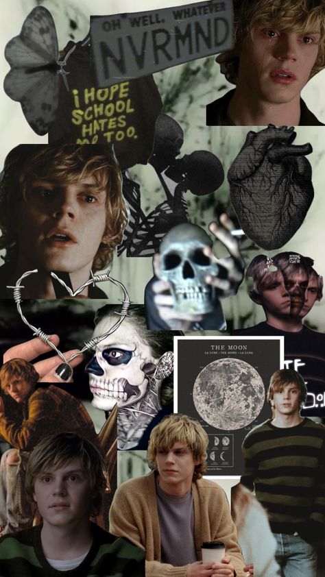 American Horror Story Wallpaper Aesthetic, Tate Langdon Wallpapers, Halloween Wallpaper Desktop, American Horror Story Series, Evan Peter, Halloween Desktop Wallpaper, Evan Peters American Horror Story, Wallpaper Pfp, Kit Walker