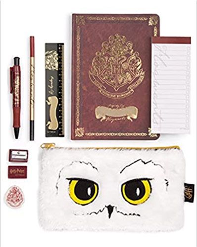 Harry Potter Stationary, Harry Potter Stationery, Pencils Sharpener, Essential School Supplies, Harry Potter School Supplies, Wicked Movie, Hedwig Harry Potter, Harry Potter Notebook, Clear Pencil Case