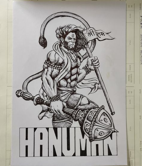 Hanuman Drawing - Yahoo Image Search Results Hanuman Art, Hanuman Drawing, Beautiful Pencil Sketches, Om Tattoo Design, Pencil Sketches Easy, Recent Anime, Color Pencil Sketch, Pencil Portrait Drawing, Naruto Sketch Drawing