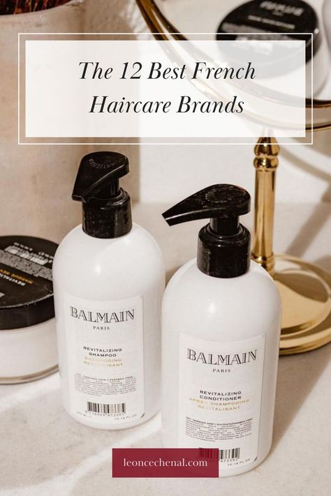 From French pharmacy brands to luxury professional brands, here are the best French haircare brands you definitely need to know. Photo: @christina.kassi French Hair Care Products, French Hair Products, French Haircare, French Hair Care, Parisian Lifestyle Inspiration, Parisian Hairstyles, Parisian Hair, French Haircut, Luxury Haircare