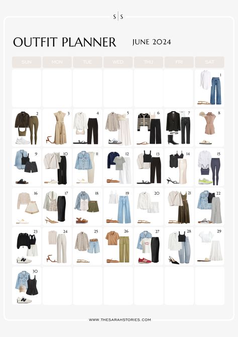 Outfits For 45 Degree Weather, Casual Travel Outfit Summer, Summer Outfit Board, Capsule Wardrobe 2024, 10 Day Travel Wardrobe Summer, Weekly Outfit Planner, Spring Wardrobe Capsule, Travel Outfit Planner, Capsule Fashion