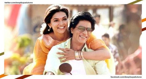 Two of my favorites! Deepika and Shahrukh Deepika Padukone Movies, Shah Rukh Khan Movies, Srk Movies, Chennai Express, Romantic Wallpaper, Be With You Movie, Romantic Films, Friend Cartoon, Bollywood Couples