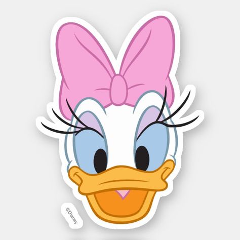 Daisy Duck Party, Pata Daisy, Mickey Mouse Imagenes, Duck Family, Mickey Mouse Images, Donald And Daisy Duck, Minnie Birthday Party, Classic Disney Characters, Disney Sticker