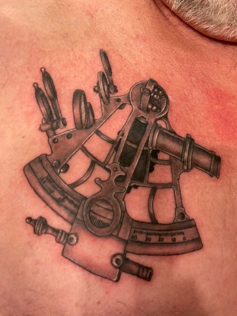 Sextant Tattoo, Alchemic Symbols, Forearm Sleeve, Awesome Tattoo, Tattoo Skin, Forearm Sleeve Tattoos, Nautical Tattoo, Art Time, Right Brain