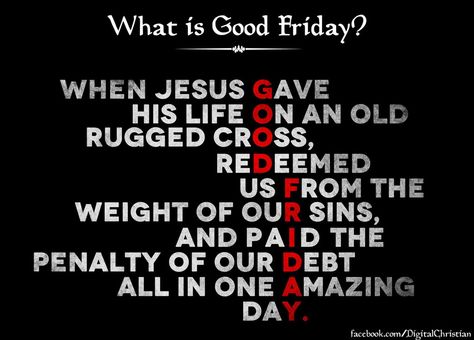 What Is Good Friday, Vertrouw Op God, Rugged Cross, Faith Is The Substance, Resurrection Day, Resurrection Sunday, Old Rugged Cross, Say A Prayer, Words Of Hope