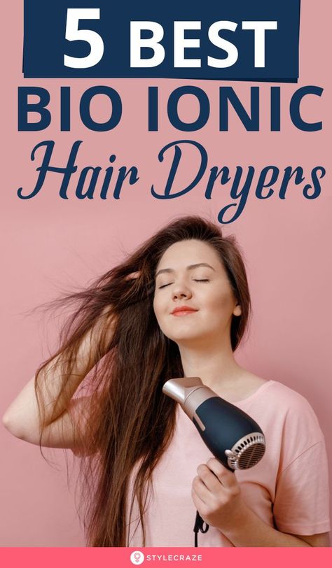 5 Best Bio Ionic Hair Dryers: To make all these dreams come true and find the perfect match for you, we have curated this list of the top 5 best Bio Ionic hair dryers of 2020. Ready to make your hair feel loved and pampered? Let’s dive straight in. #Hair #Haircare #HairDryer Lange Hair Dryer, Best Hair Dryer For Frizzy Hair, Best Hair Dryers Top 10, Best Hair Dryer For Fine Hair, Best Hair Dryer For Curly Hair, Best Hairdryers, Bio Ionic Hair Dryer, Best Blow Dryer, T3 Hair Dryer