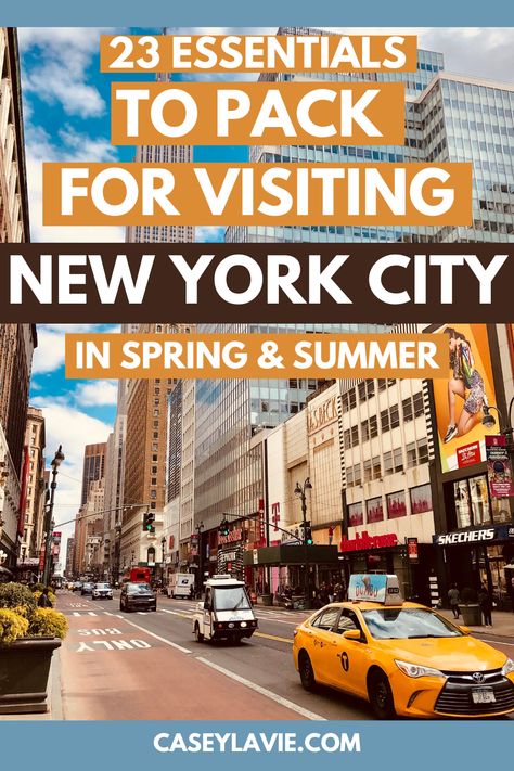 5 Days In New York City Outfits, Summer Outfits 2023 Nyc, Things To Pack For New York, New York Outfits Ideas, Ny Spring Outfits Casual New York, City Vacation Packing List, New York Fashion Summer 2023, New York City Outfits Spring 2023, City Vacation Outfits Summer Travel Style