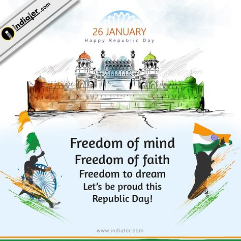 Importance Of Republic Day, Fun Facts About India, Republic Day Banner, Republic Day Background, Republic Day Poster, Happy Republic Day Images, Festival Ads, Republic Day Of India, Republic Day Images