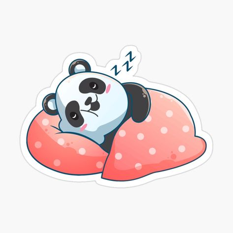 sleeping cute panda cartoon by afushk | Redbubble Sleep, Sleeping Panda, Cute Panda Cartoon, Panda Cartoon, Cute Panda, Top Artists, Sell Your Art, Quick Saves, Color