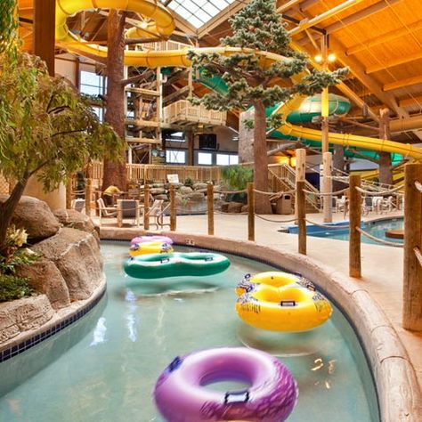 Timber Ridge Lodge at Grand Geneva (Lake Geneva, WI) offers family fun for all ages.  Contact Bella Vista Travel to book your staycation! Gatlinburg Tn, Wyndham Resorts, Indoor Water Park, Wilderness Resort, Family Vacay, Piscina Natural, Indoor Waterpark, Door Upgrade, Mountain Park