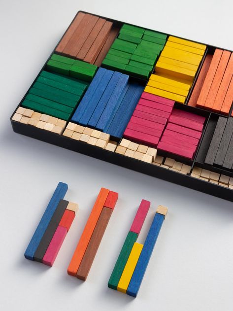 Cuisenaire Rods, Georges Cuisenaire, Belgium, 1960 - Other Peoples Places History, Cuisenaire Rods, 60’s Style, Primary School, Teaching Kids, Belgium, Things To Come, Google Search, Pattern