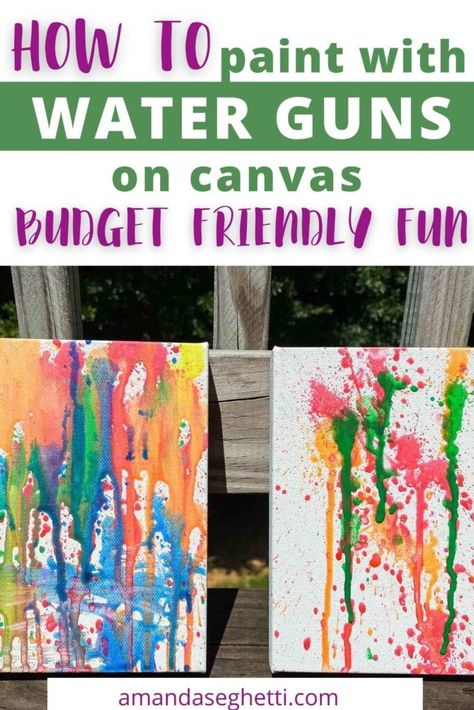 Finger Paint Party, Birthday Party Painting Activities, Water Activities For Birthday Parties, Crafts For A Birthday Party, Art Activity For Birthday Party, Art Projects For Birthday Parties, Art Party Activity Ideas, Paint Party Games For Kids, Canvas Projects For Kids