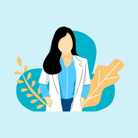 Female portrait medical doctor profile Flat design vector Flat Design, Female Doctor Art, Doctor Profile, Doctor Art, Medical Doctor, Female Doctor, Doctor Medical, Design Vector, Female Portrait