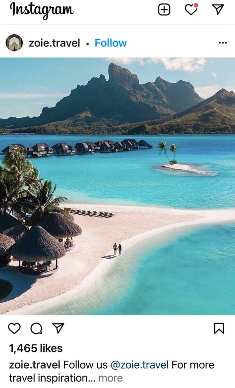 French Polynesia, Bora Bora Honeymoon, Bora Bora French Polynesia, International Tourism, Best Honeymoon Destinations, Maldives Island, Best Vacation Spots, Destination Voyage, Island Getaway