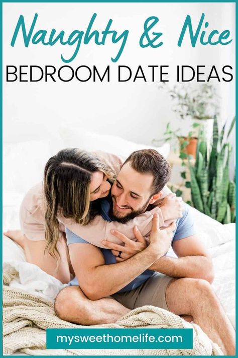 These bedroom date ideas range from the naughty to the nice. They're a fun take on your typical at home date and a great way to reclaim your bedroom so it's the connected space its meant to be. Couples Bucket List Spicy, Intimacy Pose Ref, Intamite Couple Reference, Hot Things To Do For Your Boyfriend, Spicy Boyfriend And Girlfriend Pictures, Spicy Things To Do With Your Boyfriend, Spicy Bedroom Tips, Spicy Date Night Ideas, Bedroom Date Ideas