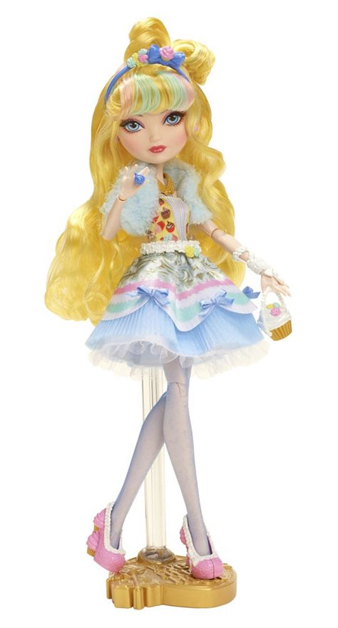 EAH Just Sweet Blondie Lockes (Daughter of Goldilocks) - Target Exclusive m.target.com/p/ever-after-high-blondie-lockes-just-sweet-doll/-/A-16871068 Figurine, Blondie Lockes, Doll Therapy, Ever After Dolls, After High School, Living Small, Fairy Tale Characters, Monster Dolls, Dream Doll