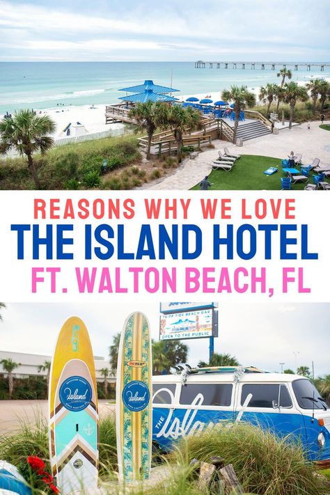 review of The Island Hotel Fort Walton Beach Florida Ft Walton Beach Florida, Okaloosa Island Florida, Vacation In Florida, Fort Walton Beach Florida, Florida Travel Destinations, Florida Travel Guide, Island Hotel, Okaloosa Island, Beachfront Hotels