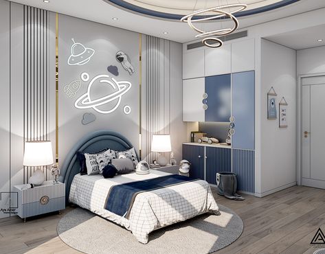 Modern Kids Room Design, Kids Bedroom Furniture Design, Kids Room Design Boys, Kids Bed Design, Luxury Kids Bedroom, Girls Room Design, Boys Room Design, Kids Room Interior Design, Modern Kids Bedroom