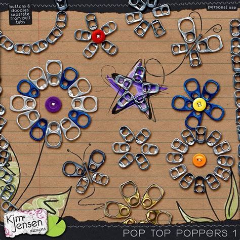 Pop Tab Earrings Diy, Bottle Tab Crafts, Tab Ideas, Pop Top Crafts, Lon Bia, Beer Bottle Cap Crafts, Pop Can Crafts, Soda Tab Crafts, Pop Can Tabs