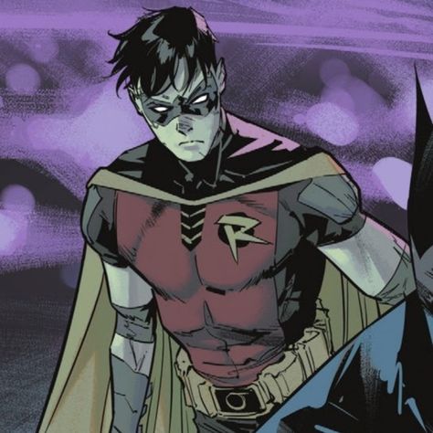 Tim Drake Pfp, Drake Pfp, Tim Drake Batman, Timothy Drake, Jason Todd Robin, Batman & Robin, Tim Drake Red Robin, Robin Tim Drake, Superman X Batman