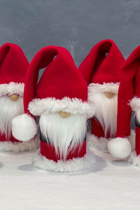 Christmas Gnomes – Page 2 Santa Claus Gnomes Diy, Santa Gnomes Christmas Diy, Xmas Gnomes Diy, Santa Claus Crafts Diy, Christmas Crafts Wreaths & Garlands, Christmas Gnomes Diy How To Make, Diy Christmas Gnomes, Diy Santa Claus, Christmas Knomes