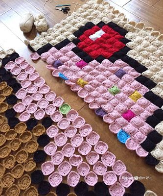 Crochet Cupcake Pixel Blanket - Repeat Crafter Me Pixel Blanket, Cupcake Crochet, Pixel Crochet Blanket, Crochet Cupcake, Repeat Crafter Me, Pixel Crochet, Crochet Blanket Afghan, C2c Crochet, Hand Crochet Baby Blanket