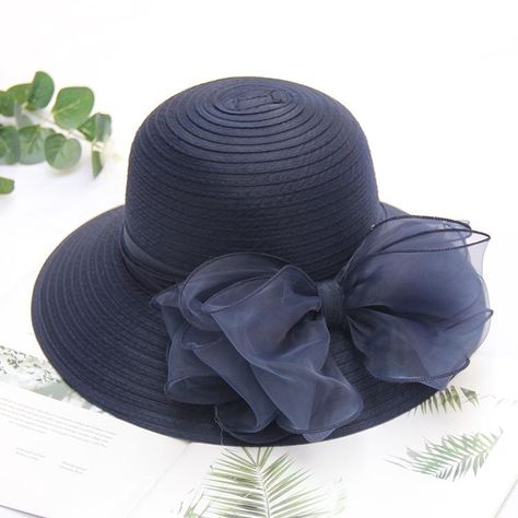 Buy Women Vacation Woven Bow Trim Sun Hatat Newbella. Stylish women shoes online store, sandals, heels, flats, boots, sneakers and more. ✓free shipping ✓easy returns. British Tea Party, Twenties Party, Church Dresses For Women, Church Lady Hats, Bridal Cap, British Tea, Women Church, Derby Dress, Bridal Fascinator