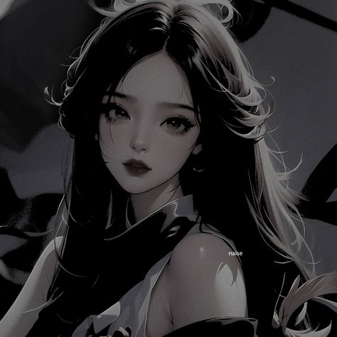 Emo Aesthetic Girl, Dark Emo Aesthetic, Mafia Queen, Anime Long Hair, Emo Aesthetic, Anime Black Hair, Cool Anime Backgrounds, Long Dark Hair, Long Hair Girl