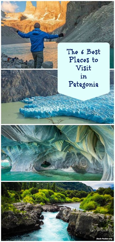 If you’re traveling to South America in summer you should have Patagonia high up on your list of things to do. With this list I show you the best places to visit in Patagonia and give you more information how to plan a trip to this gem in South America! Patagonia Travel, Backpacking South America, Chile Travel, Patagonia Argentina, Air Terjun, Argentina Travel, Plan A Trip, Destination Voyage, List Of Things