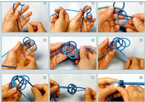 Here is the tutorial page : all kinds of knots : Maedup, Chinese, Japanese, basically what is available on the net….When I find new ones, I post them up here. If you find or create any that y… Korean Tutorial, Korean Crafts, Lotus Bud, Paracord Tutorial, Knots Diy, Knots Tutorial, Diy Jewlery, Jewelry Knots, Chinese Knot