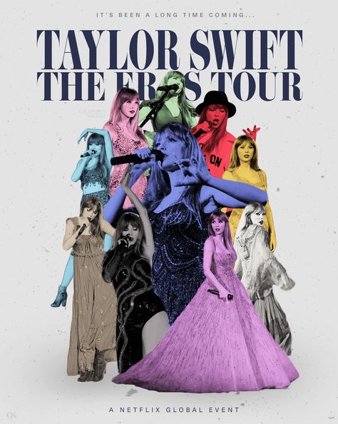 Taylor Swift Eras Tour 2023, Eras Merch, The Eras Tour Poster, Eras Tour Poster, Taylor Swift Tickets, Eras Tour 2023, Event Concept, Free Poster Printables, Music Canvas